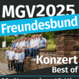 MGV Freundesbund Jahreskonzert 2025